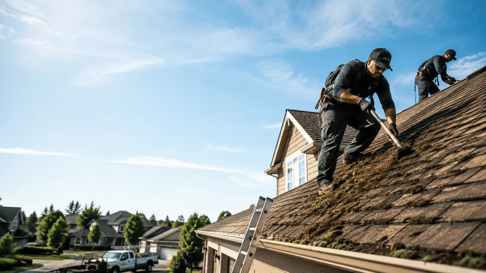Roof Moss Removal in Merced, CA near me